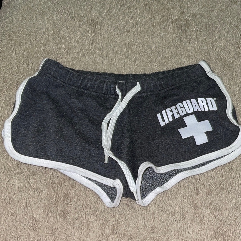 Gray Lifeguard Shorts